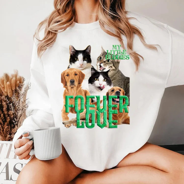 Camiseta e Moletom com Estampa Personalizada | Foto do Seu Animal de Estimação
