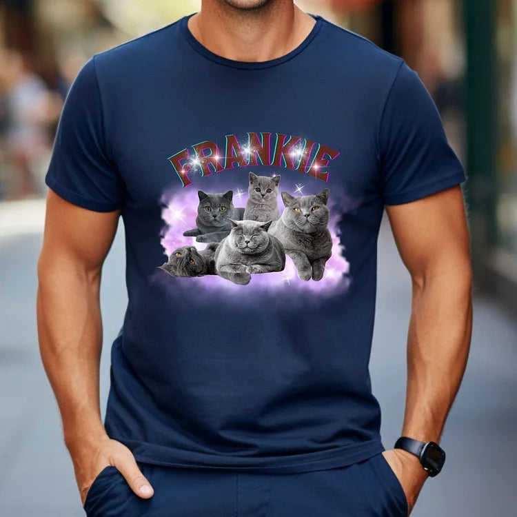 Camiseta Estampa Personalizada | Com a Foto do Seu Animal de Estimação