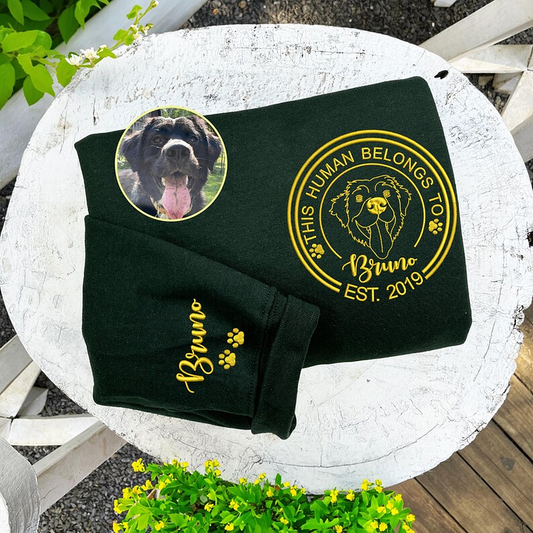 Camiseta e Moletom com Estampa Personalizada | Retrato Personalizado do Seu Animal de Estimação
