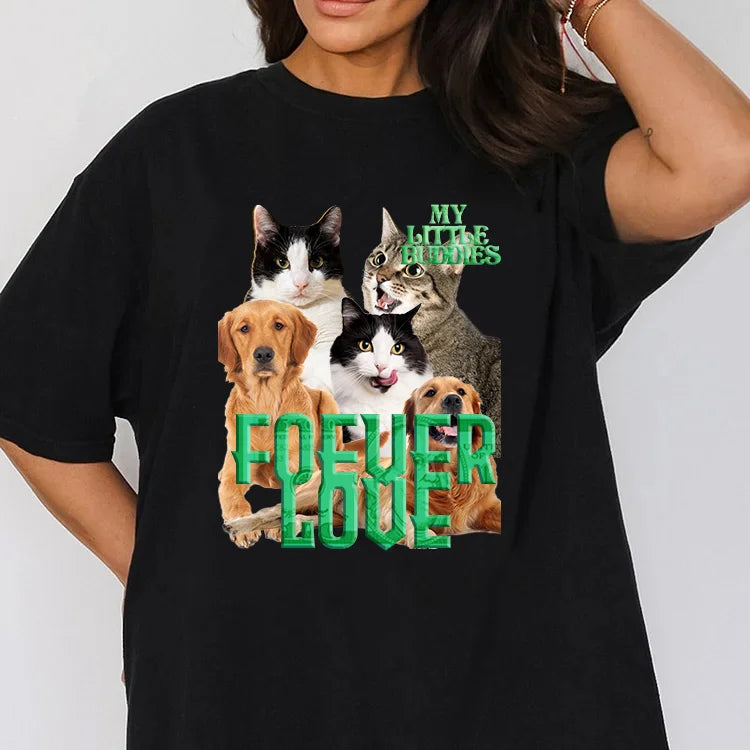 Camiseta e Moletom com Estampa Personalizada | Foto do Seu Animal de Estimação