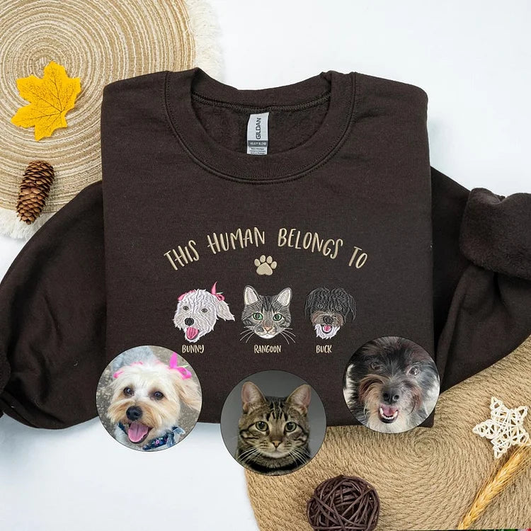 Moletom Divertido com Ilustração Personalizado | Do Seu Gato e Nome