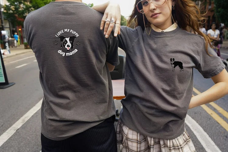 Camiseta e Moletom Dog Mama com Estampa do Seu Pet | Frente e Verso Personalizado