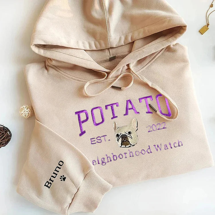 Camiseta e Moletom Personalizado com Bordado do Pet | A Realeza Tem Patas