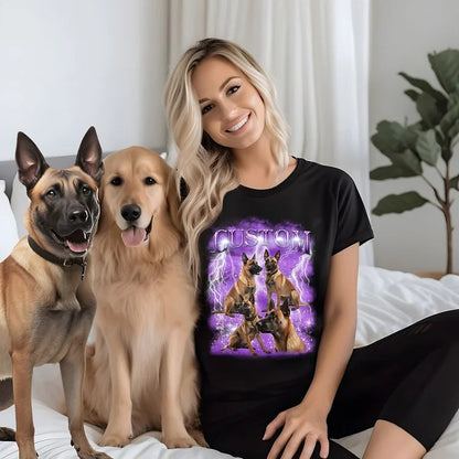 Camiseta Vintage Personalizada | Com a Foto do Seu Pet