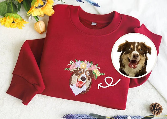 Camiseta Com Estampa Personalizada | Com Rosto do seu Pet Personalizado