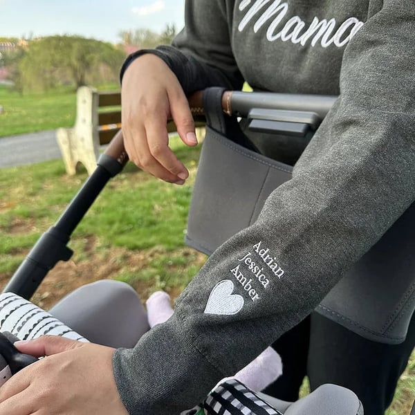Moletom Personalizado "Mamma" com Nomes dos Filhos | Presente Perfeito para Mães