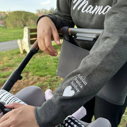 Moletom Personalizado "Mamma" com Nomes dos Filhos | Presente Perfeito para Mães