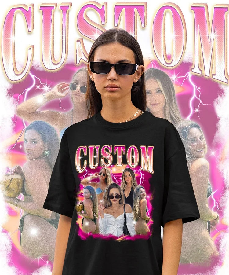 Camiseta Vintage Pirata dos Anos 90 | Rap Personalizada para Cachorro de Estimação