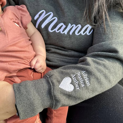 Moletom Personalizado "Mamma" com Nomes dos Filhos | Presente Perfeito para Mães