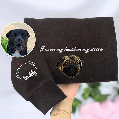 Moletom Personalizado com Rosto do Seu Pet | Leve seu Melhor Amigo Sempre com Você