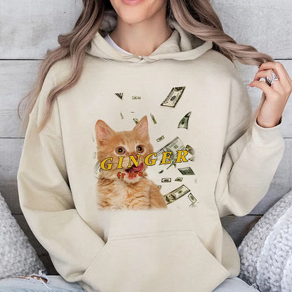 Camiseta e Moletom Vintage Personalizado com a Foto do Seu Animal de Estimação | Estilo e Fofura