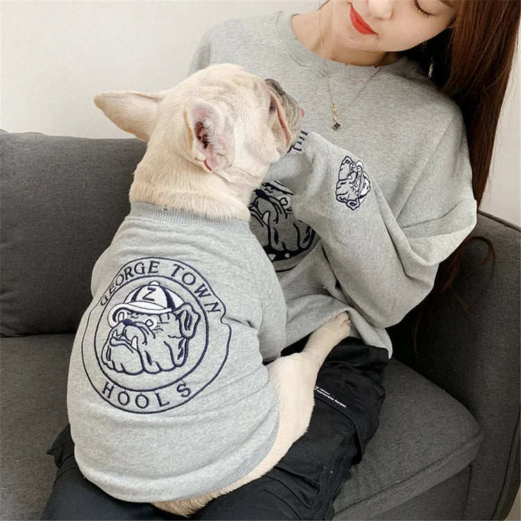 Moletom Com a Foto do Seu Animal de Estimação | Bordada Personalizada Para Você e Seu Pet