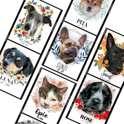 Camiseta e Moletom Com Estampa Personalizada |  Com o Rosto do Seu Animal de Estimação