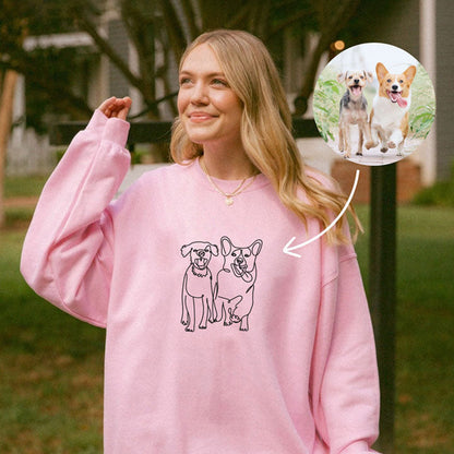 Suéter Bordado Personalizado Feminino | Seu Amor em Linha e Estilo