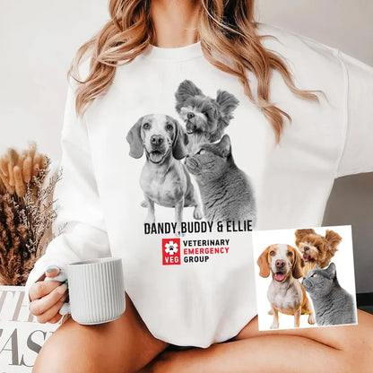 Camiseta e Moletom Personalizado | Com a Foto do seu Animal de Estimação