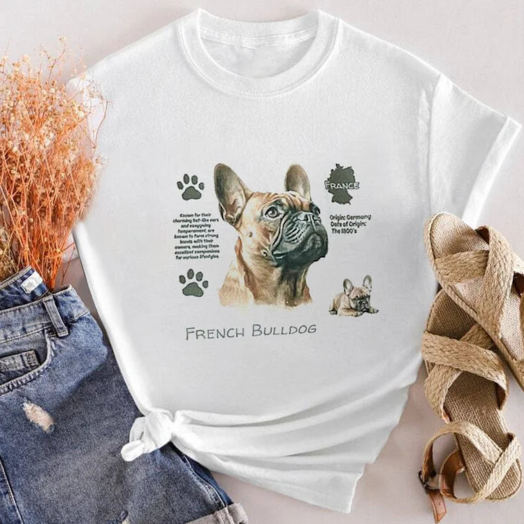 Camiseta Vintage Personalizada | Presente Para Amantes de Cachorros