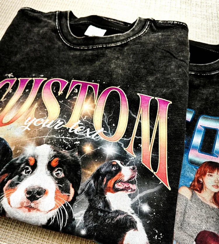 Camiseta Retrô Personalizada Estampa de Gato com Nome | Edição Vintage Brilhante