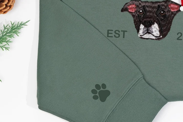 Camiseta e Moletom com Estampa personalizada | Com a Foto do Seu Pet Para esse Natal