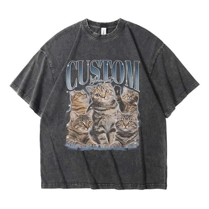 Camiseta Personalizada Retrô Estampa de Dálmatas com Nome | Vintage Dog Vibes