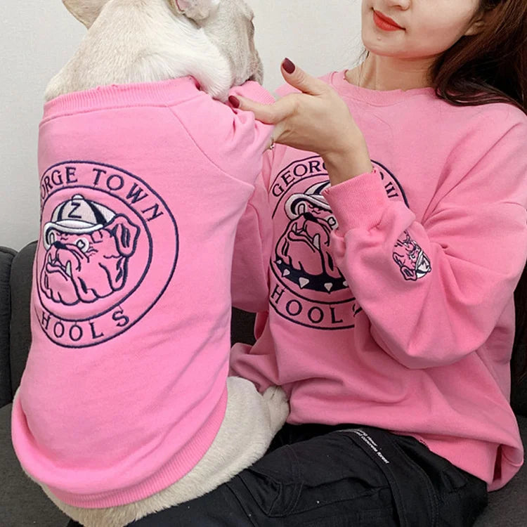 Moletom Com a Foto do Seu Animal de Estimação | Bordada Personalizada Para Você e Seu Pet