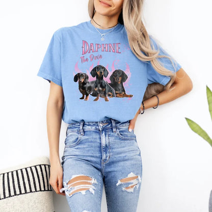 Camiseta Personalizada Retrô Vintage | Com a Foto do Seu Cachorro