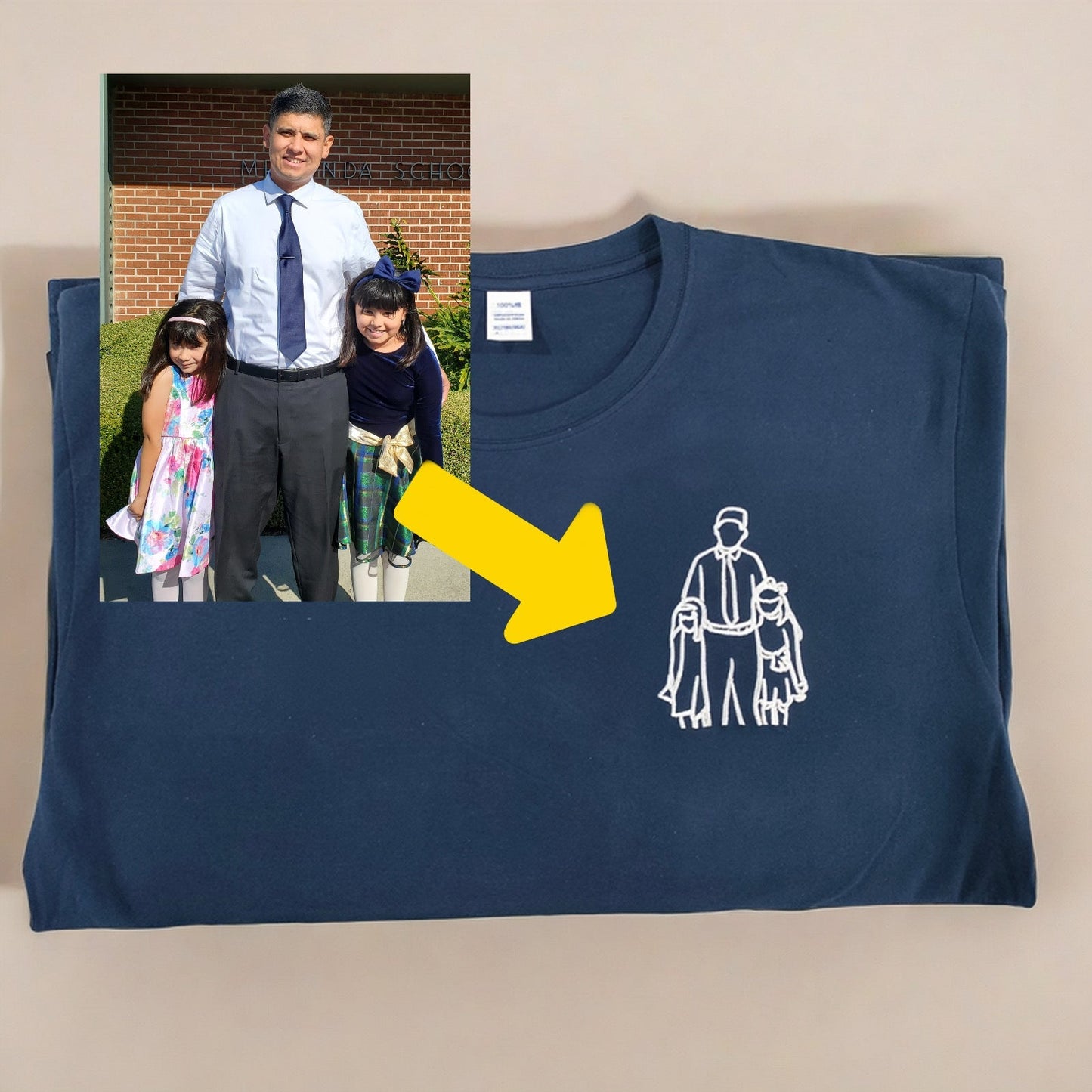 Casaco Personalizado com Fotos - Presente especial Dia dos Pais
