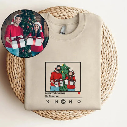 Casaco Personalizada com base em foto pessoal e música favorita