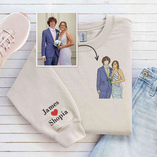 Presente Para Casal com o Desenho