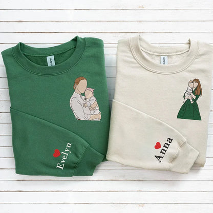 Moletom Bordado Personalizado para Mães de Primeira Viajem