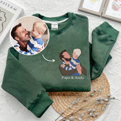 Casaco Personalizado com Retrato da Família