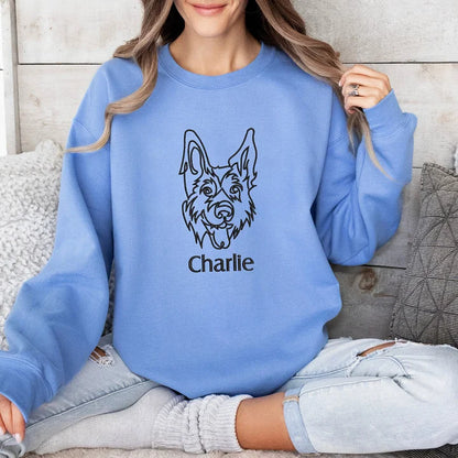 Suéter personalizado com desenho o para animais de estimação