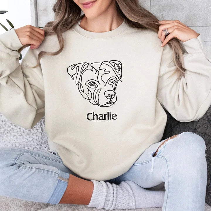 Suéter personalizado com desenho o para animais de estimação