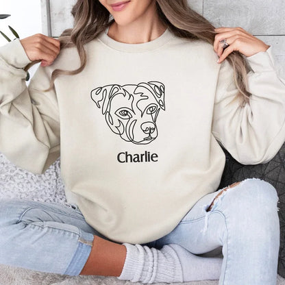 Suéter personalizado com desenho o para animais de estimação