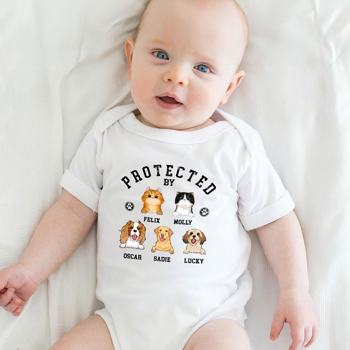 Body Infantil - Protegido pelo meu melhor amigo