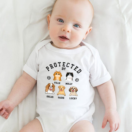 Body Infantil - Protegido pelo meu melhor amigo