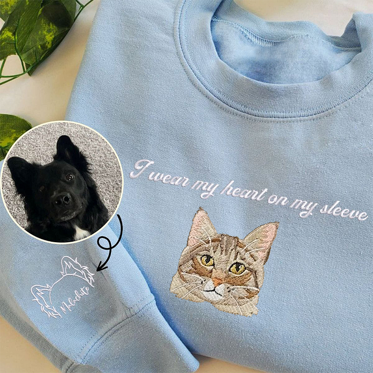 Moletom Personalizado com Rosto do Seu Pet | Leve seu Melhor Amigo Sempre com Você