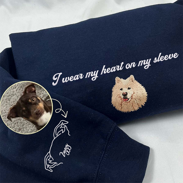 Moletom Personalizado com Rosto do Seu Pet | Leve seu Melhor Amigo Sempre com Você
