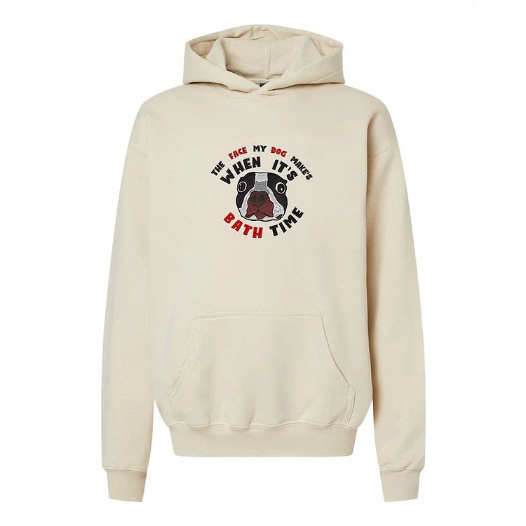 Camiseta Estampa Personalizada Com o Rosto do Seu Dog Bordado| Doguinhos com Personalidade