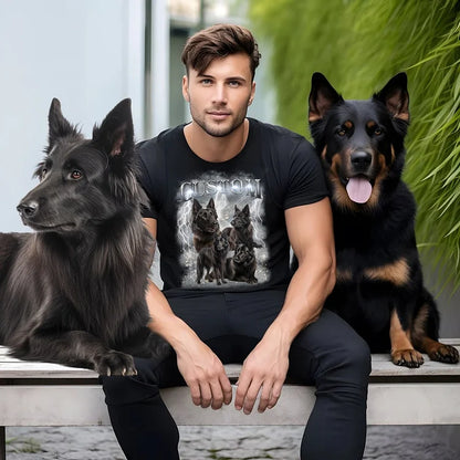 Camiseta Vintage Personalizada | Com a Foto do Seu Pet