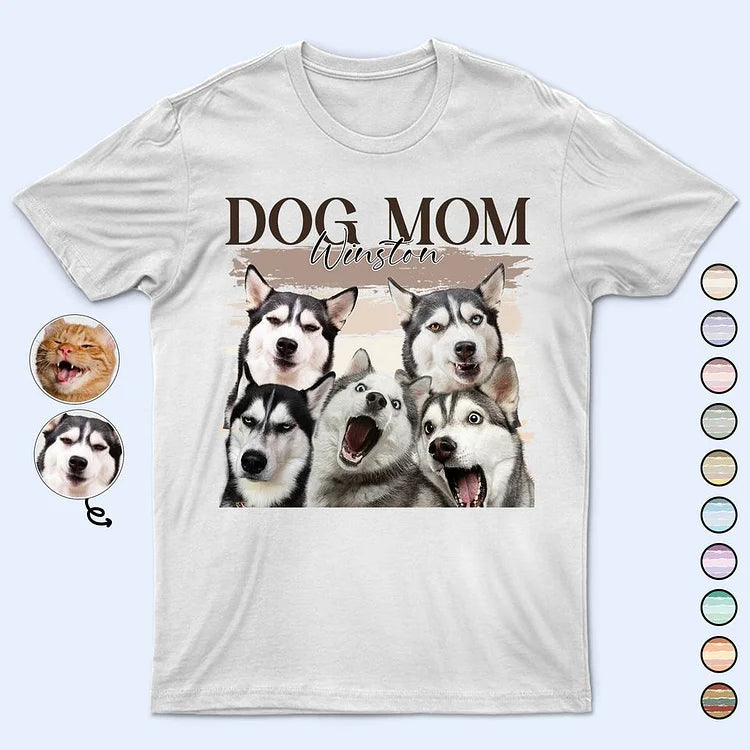 Camiseta Com Estampa Personalizada | Foto Personalizada dos seus Animais de Estimação