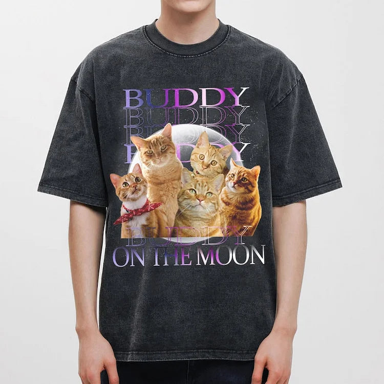 Camiseta Estampa Personalizada | Foto do seu Animal de Estimação de Rap