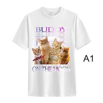 Camiseta Estampa Personalizada | Foto do seu Animal de Estimação de Rap