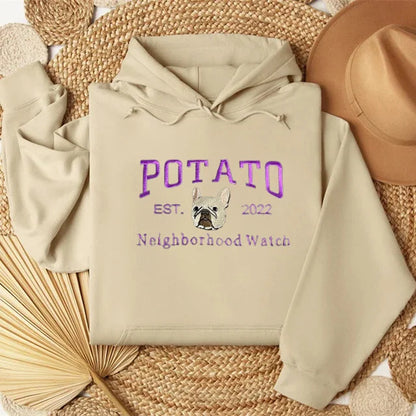 Camiseta e Moletom Personalizado com Bordado do Pet | A Realeza Tem Patas