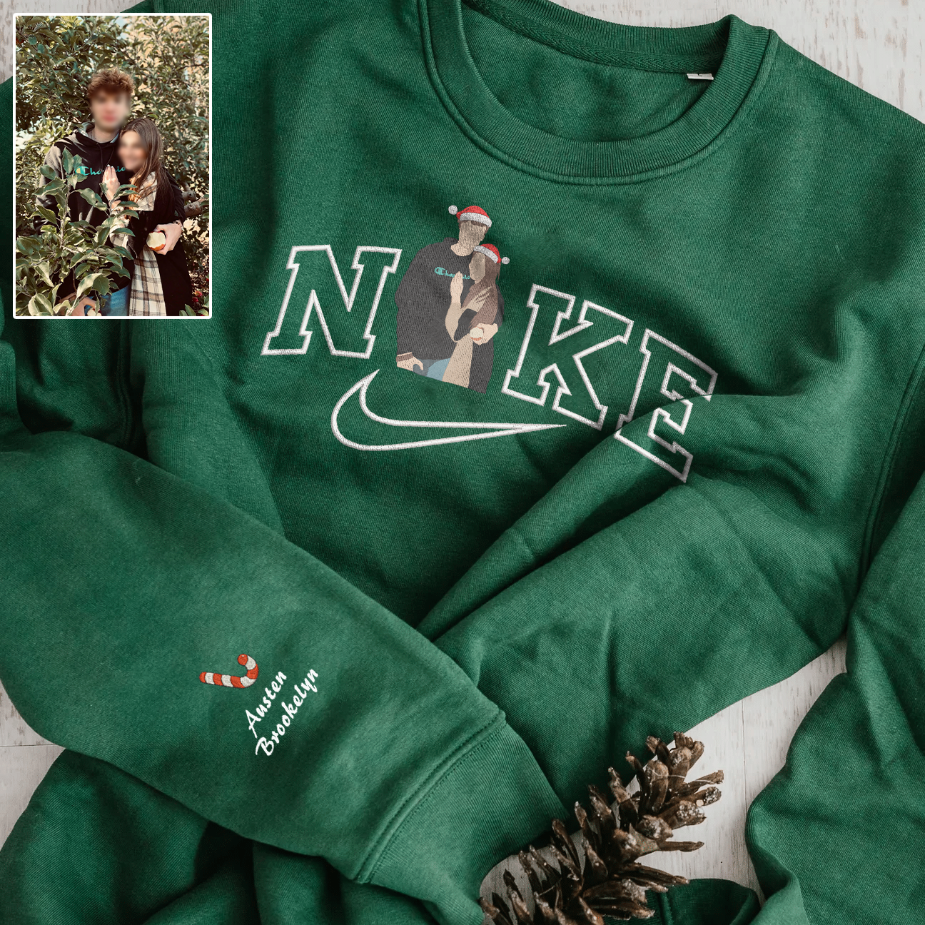 Camisa personalizada com foto com simbolo da NKE | Frete Grátis para Todo Brasil