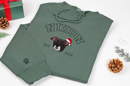 Camiseta e Moletom com Estampa personalizada | Com a Foto do Seu Pet Para esse Natal