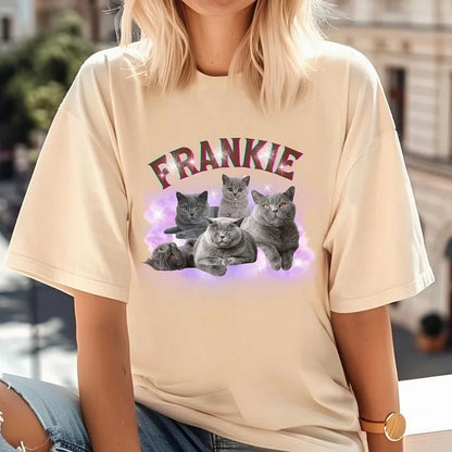 Camiseta Estampa Personalizada | Com a Foto do Seu Animal de Estimação