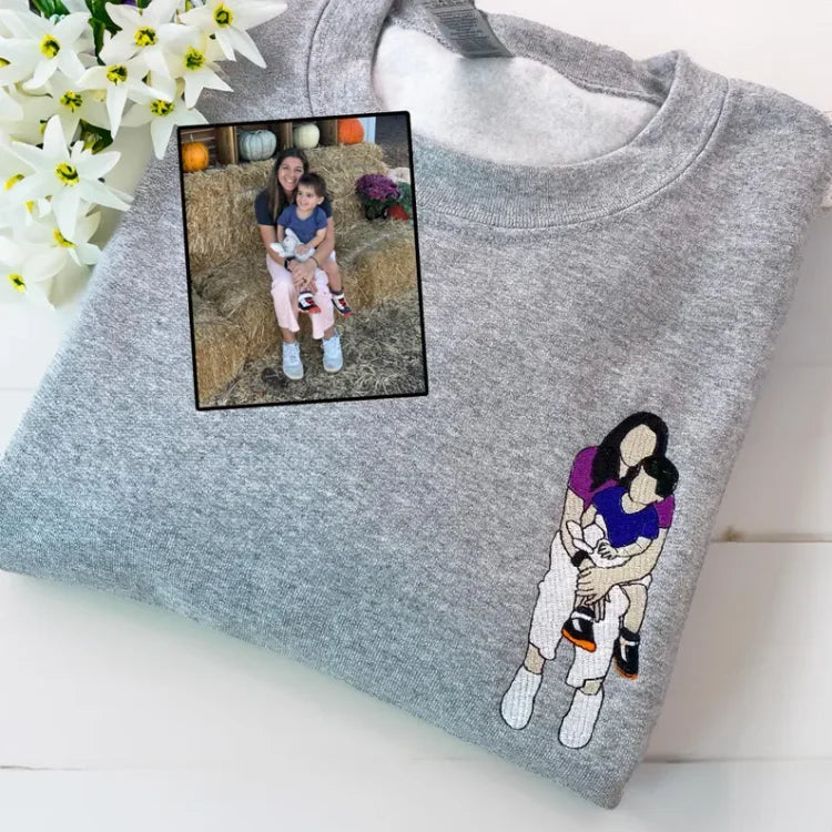 Camiseta Personalizada com Fotos | Homenagem Perfeita para a Mamãe