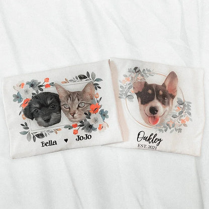 Camiseta e Moletom Com Estampa Personalizada |  Com o Rosto do Seu Animal de Estimação